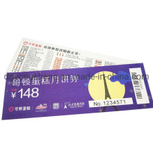 Anti-Fake Discount Paper Voucher Coupon Printing